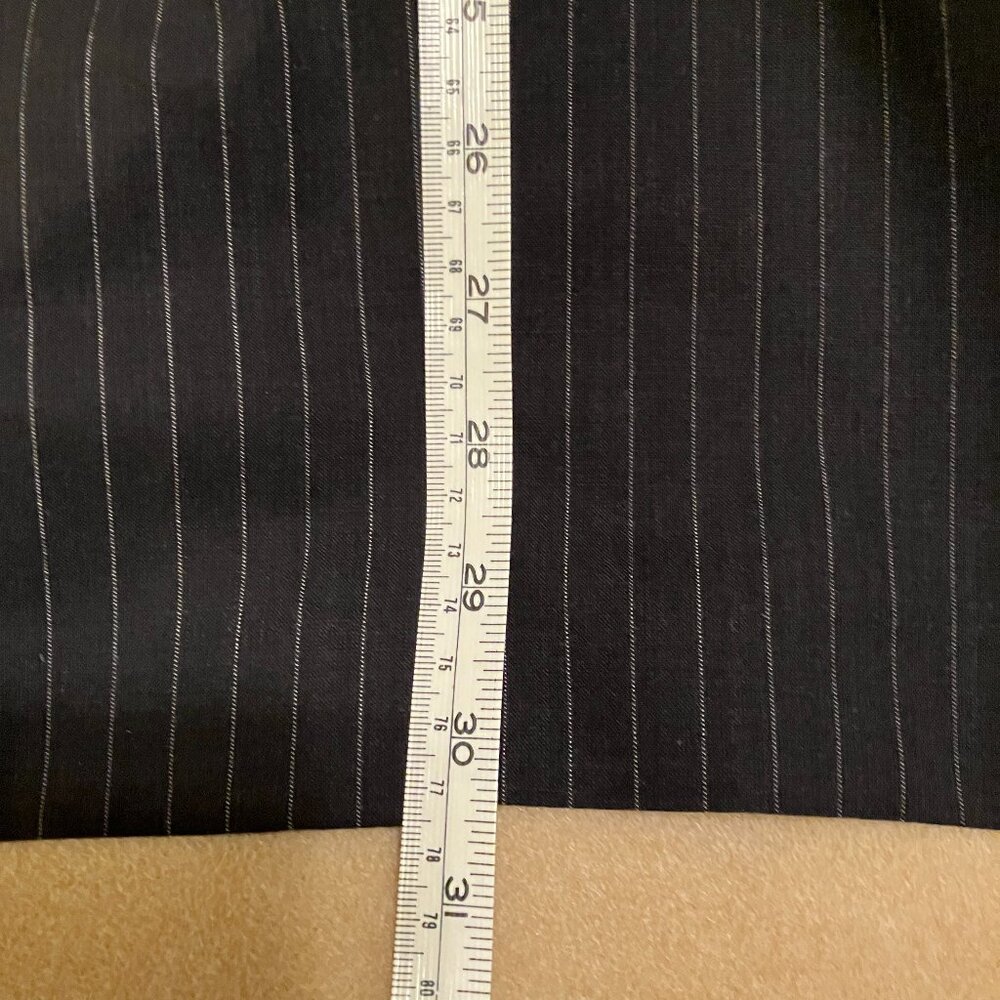 Brooks Brothers Navy Blue Pinstripe Suit - Size: 45R - Picture 11 of 16